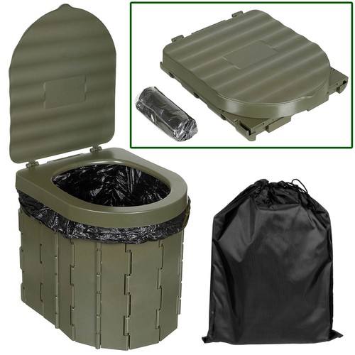 Faltbare campingtoilette inkl - faltbare,