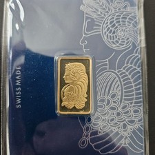 2,5 Gramm Goldbarren Pamp