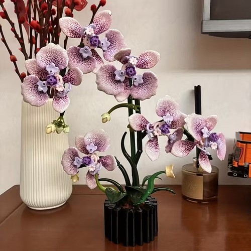 Blumen bausteine orchidee - bausteine,