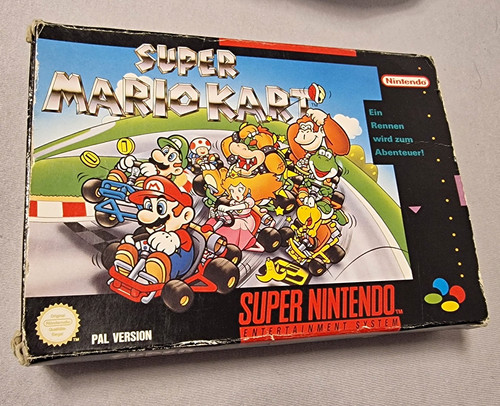 Nintendo snes super - snes, mario