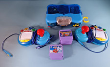 V-Tech V-Smile Lernkonsole Spielekonsole + 2 Kontroller + 11 Spielen