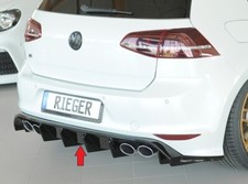 Rieger-Tuning Heckeinsatz Diffusor passend für VW Golf 7 R VFL R-Line 00088320