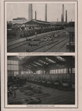 FRIEDENSHÜTTE GLEIWITZ, Bilddokument 1918, Oberschlesische Eisenbahn-Bedarfs AG