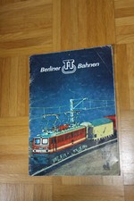 Katalog Berliner TT Bahnen -