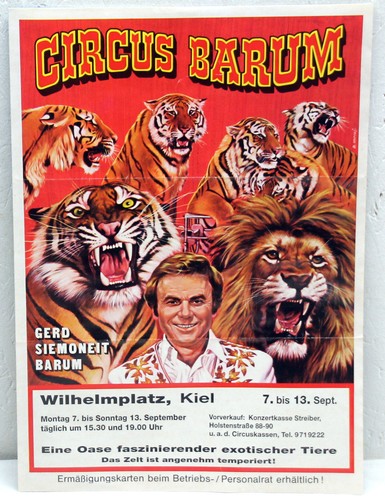 Werbe flyer circus barum - werbe-flyer,