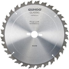 GUHDO HW-Kreissägeblatt 300x3,4/2,2x30 Z28 WZ Längs- und Querschnitte in Holz