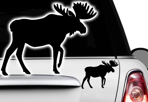 Auto aufkleber hirsch elch - aufkleber,