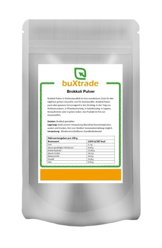 Brokkoli pulver in - 5x, |