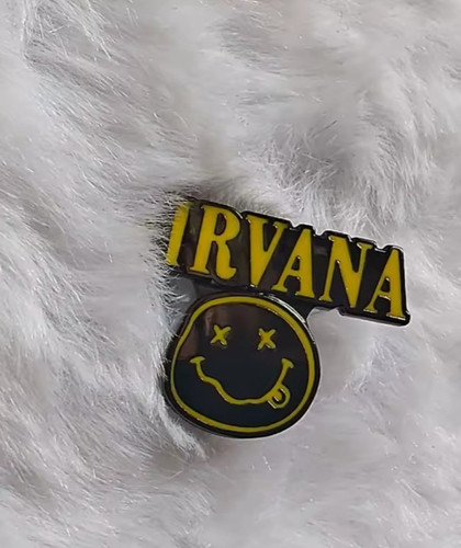 Nirvana pin anstecker - pin,