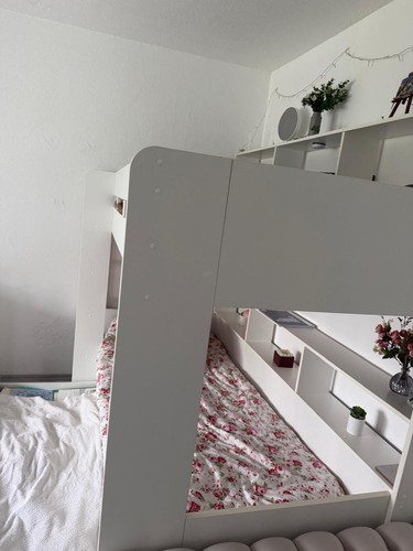 Kinder hochbett aus - kinder, weiß