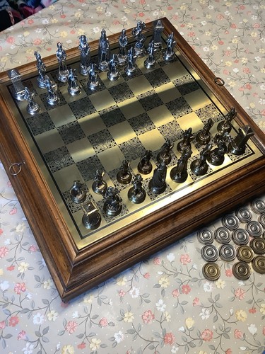 Vintage ritter schachspiel - ritter,
