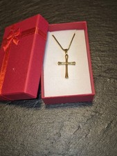 Schöne Kreuz-Kette-Edelstahl