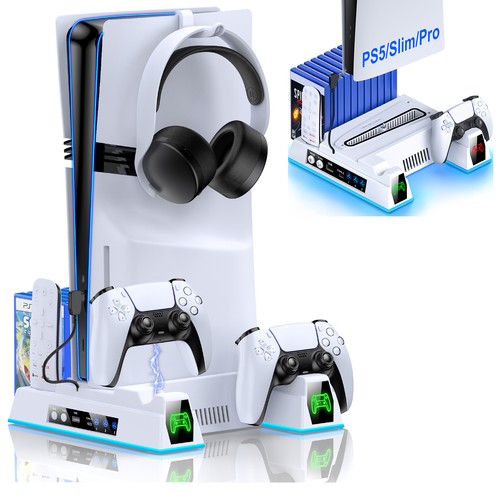 Ps5 charger stand cooling - charger, fan