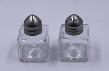 2/4/6/12 Stück mini Salz- und Pfefferstreuer im Set (Gewürz Streuer aus Glas)