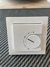 Gira Fußbodenheizung Wandthermostat Gira Typ 0390 xx  inkl. Rahmen / 230V / weiß