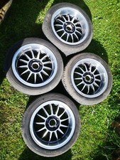 4x Tiefbett Alu Felgen Kompletträder 7J15 ET25 Reifen 195/50R15