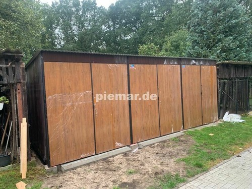 Blechgarage 7x5 in - 7x5, m