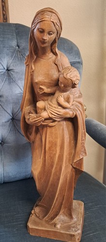 Madonna mit kind holz - madonna,