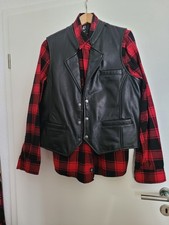Motorrad Lederweste M