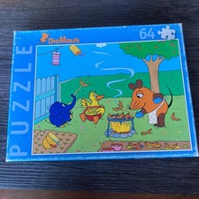 Blatz KinderPuzzle 64 Teile - Sendung mit der Maus Gartenparty