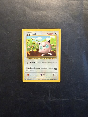 Pokémon 1999 jigglypuff - jigglypuff, grey