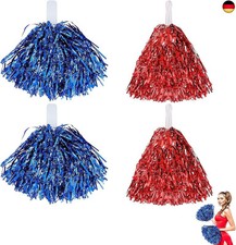 4 Stück Cheerleader Pompons