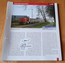 Archiv Eisenbahnstrecken / Hafenbahn Düsseldorf / KBS: zu 485 - 2 Seiten