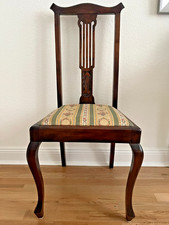 4  Stühle Englische Jugendstil  Mahagoni Um 1920