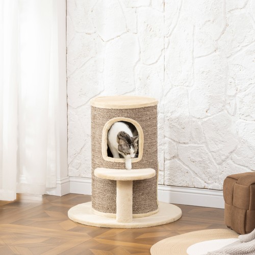 Pawhut kratztonne für katzen - für,