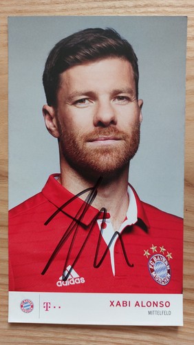 Xabi alonso signiert - --,