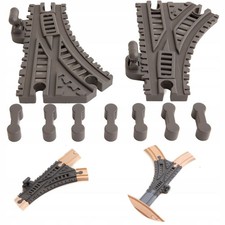 2 Eisenbahn Weichen Kreuzungen