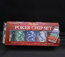 Poker Chip Set Las Vegas Style