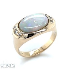Damenring edelopal 585 - edelopal,