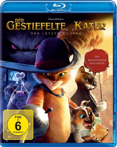 Blu ray der - blu-ray, gestiefelte