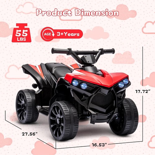 Elektro quad elektroauto - 6v, elektro-quad