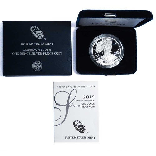 2019 proof 1 - $1, american