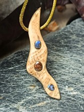  Baumperlen &Opal Anhänger