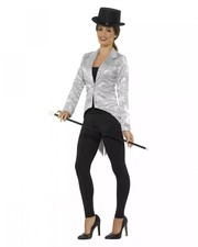 Silberner Damen Pailletten