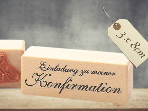 Motivstempel einladung zur - motivstempel,