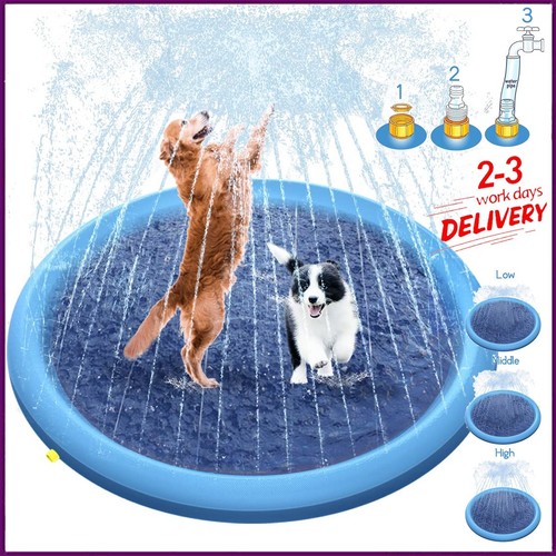 Hundepool mit sprinkler - mit, für