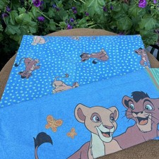 König der Löwen Kinder Bettwäsche 125x200 Kissen 80x75 Baumwolle Vintage