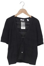 Esprit Strickjacke Damen Cardigan Jacke Gr. L Baumwolle Schwarz #i9vppo8