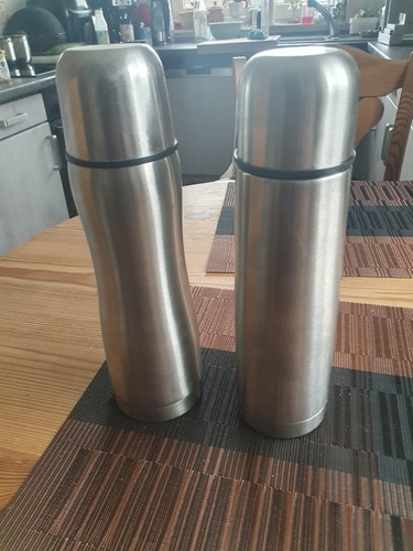 Edelstahl thermoskanne - edelstahl,