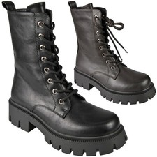 Biker-Stiefel Damenschuhe