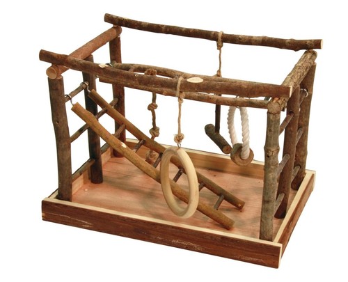 Vogelspielplatz holz 35x25x25 - holz,