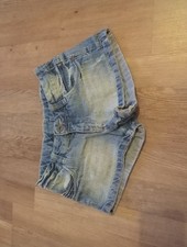 Schicke coole Shorts Hot Pants Jeans kurze Hose Gummibund Blue Seven Gr. 140 Top