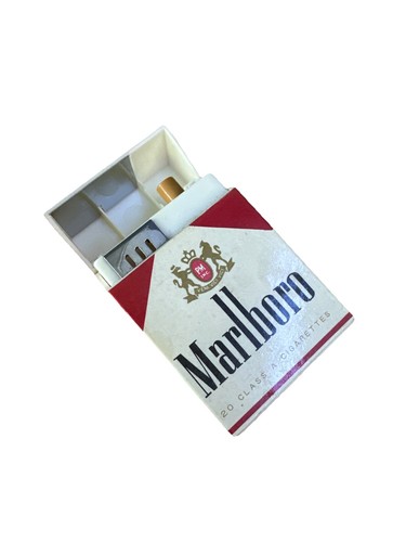 Vintage marlboro zigarettenbox - vintage,