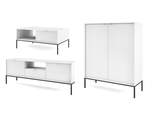 Wohnzimmer set nova wohnwand - wohnzimmer-set,