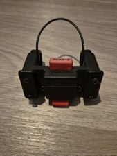 KLICKfix Fahrrad Lenkeradapter -Schwarz/Rot Lenkerhalter Korbhalter Rixen & Kaul