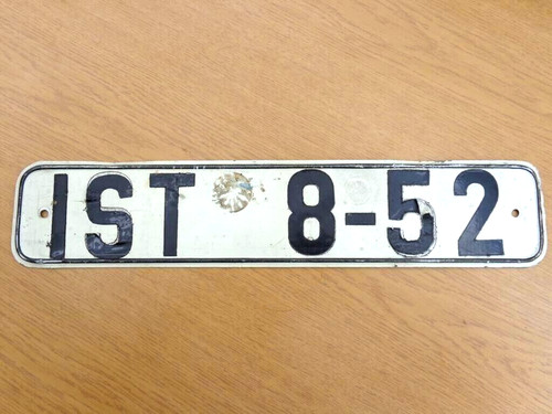 Altes ddr kfz kennzeichen - ddr,